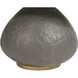 Maeva 44 X 24 inch Black / Dark Grey Coffee Table